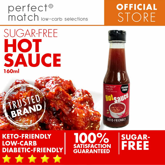 PerfectMatch Low-carb® I Hot Sauce l Keto-friendly l Sugar-free I 160ml