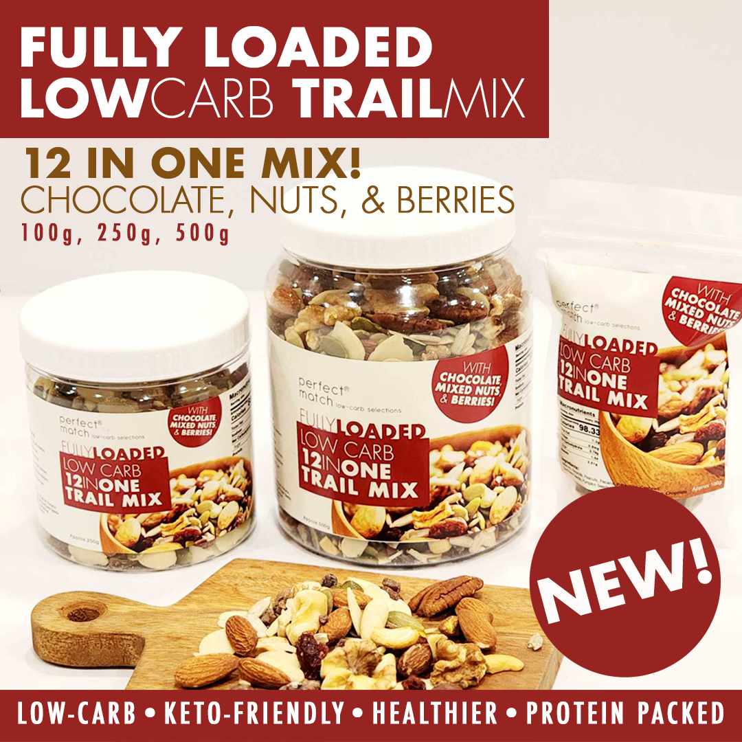 PerfectMatch Low-carb® l Low-Carb Trail Mix l Fully Loaded 12-in-1 l Chocolate, Mixed Nuts, Berries