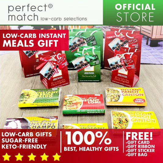 PerfectMatch Low-carb® l Healthy Gifts l Instant Meal Collection l Low-carb l Keto-Friendly l Sugar-Free