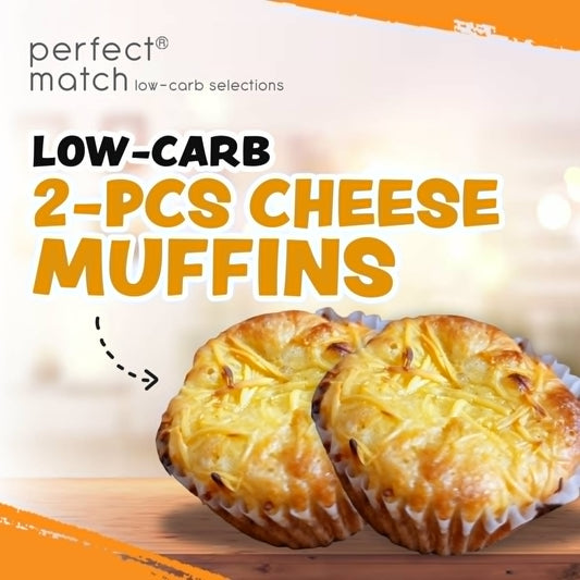 PerfectMatch Low-carb® I Low-crab 2-pcs Cheese Muffins