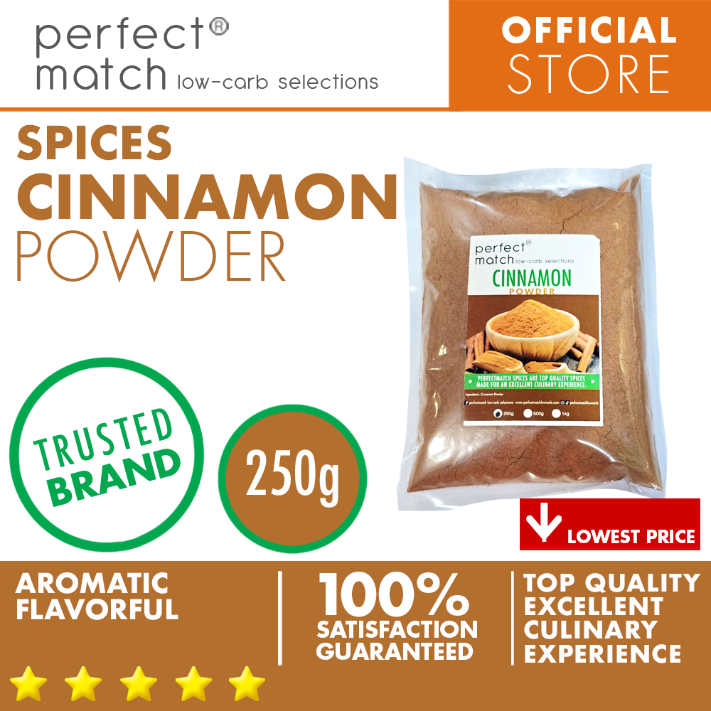 PerfectMatch Low-carb® I Cinnamon Powder I Organic Spices I Top Quality Spices