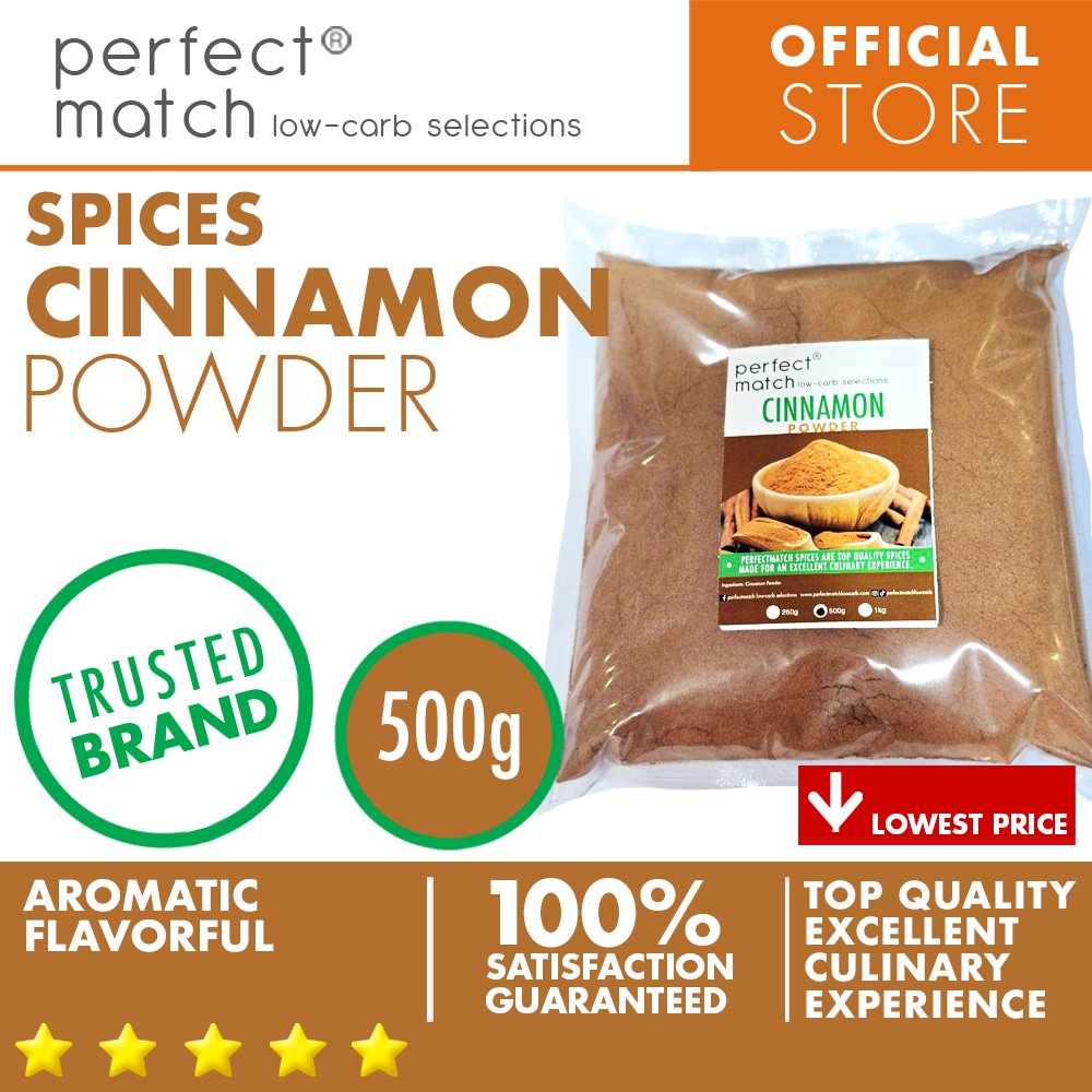 PerfectMatch Low-carb® I Cinnamon Powder I Organic Spices I Top Quality Spices