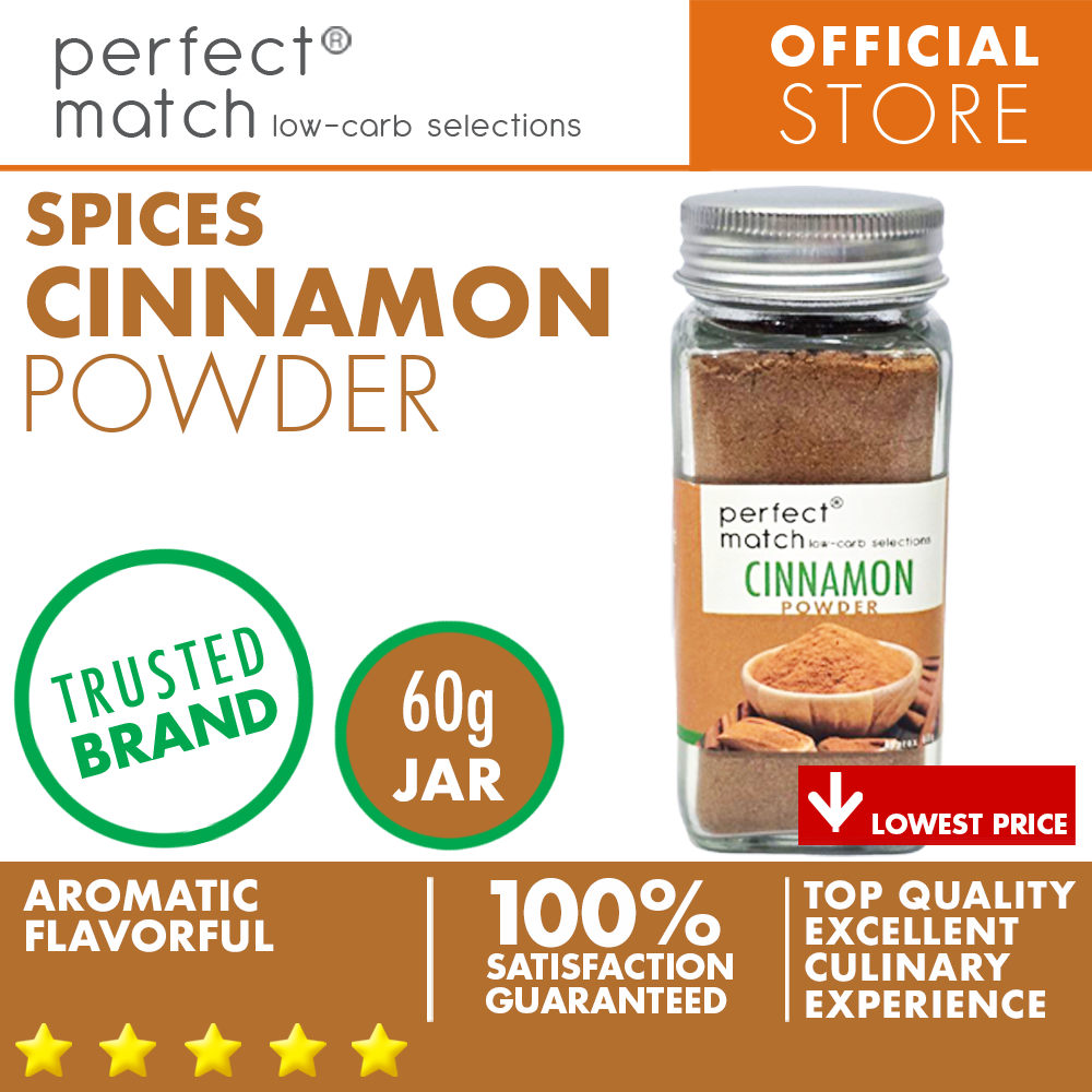PerfectMatch Low-carb® I Cinnamon Powder I Organic Spices I Top Quality Spices