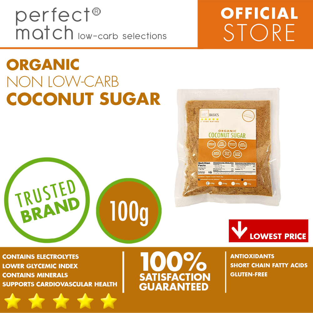 PerfectMatch Low-carb® | Coconut Sugar | Organic | Sweetener Replacement