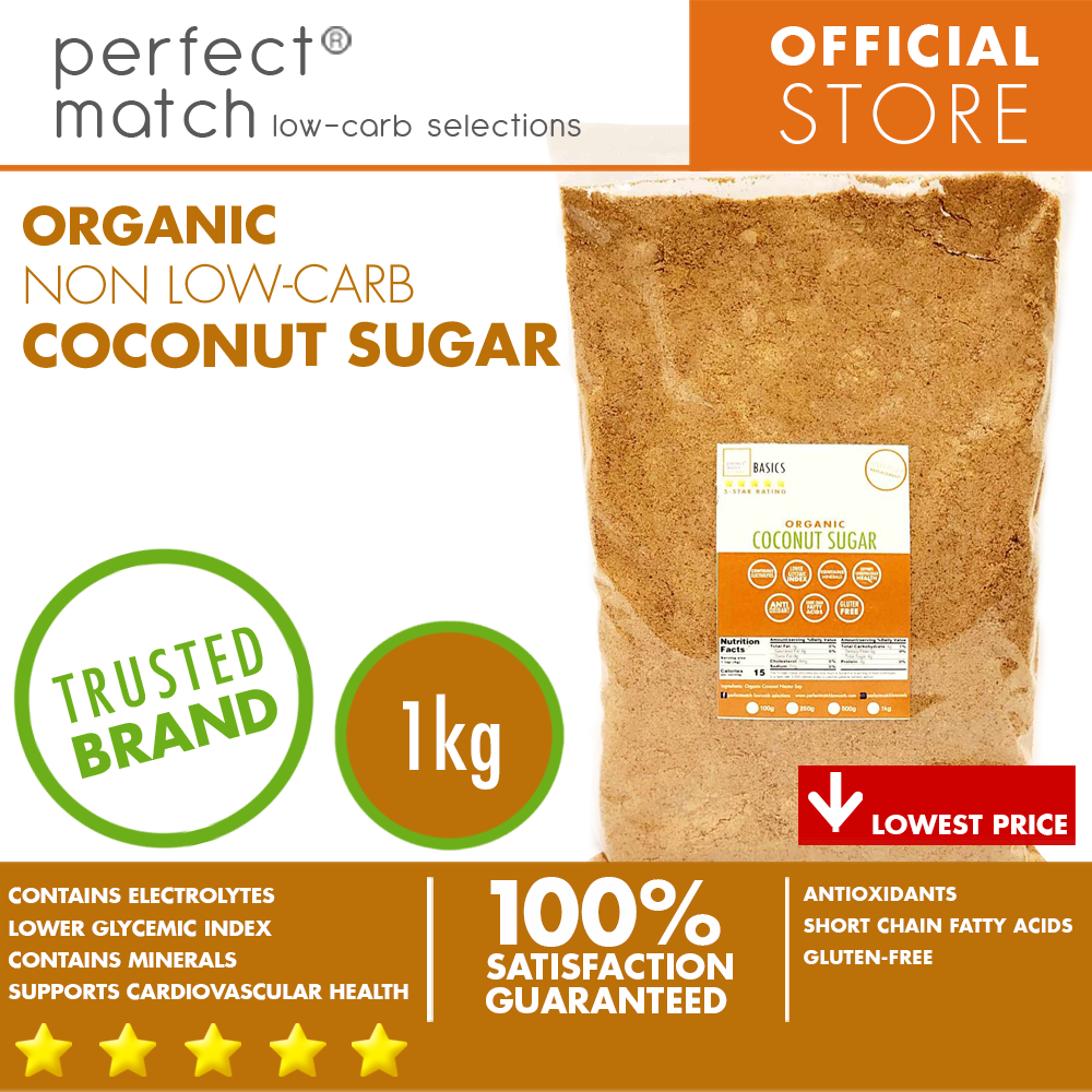 PerfectMatch Low-carb® | Coconut Sugar | Organic | Sweetener Replacement