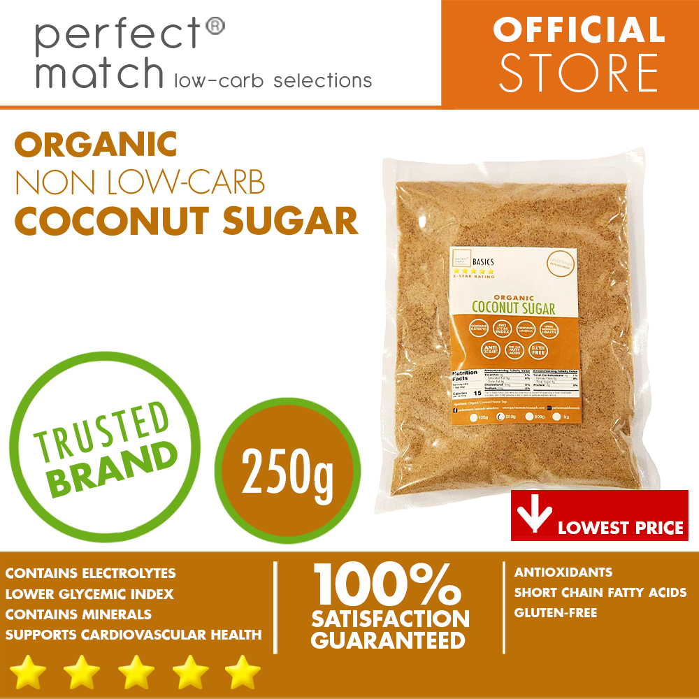 PerfectMatch Low-carb® | Coconut Sugar | Organic | Sweetener Replacement