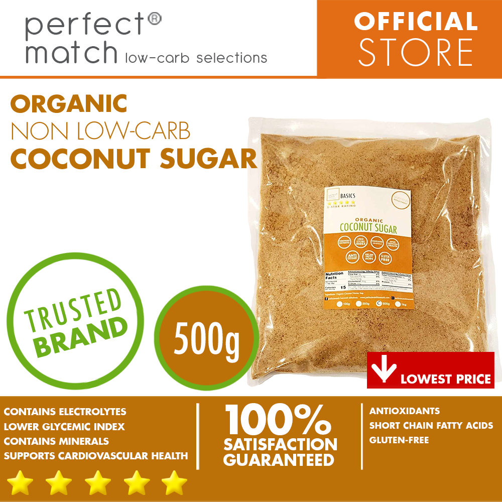 PerfectMatch Low-carb® | Coconut Sugar | Organic | Sweetener Replacement