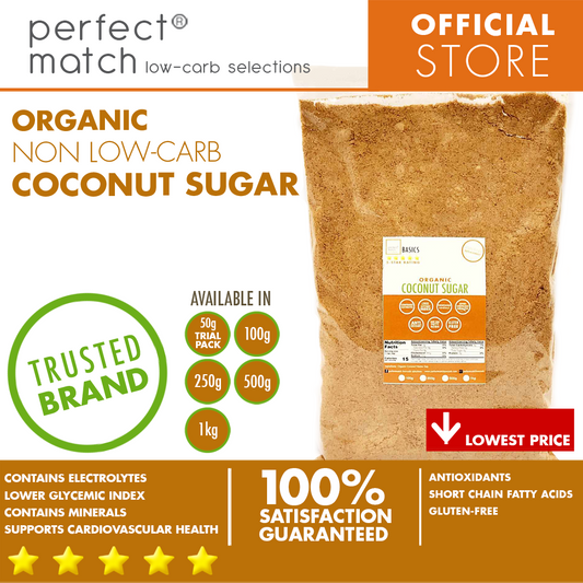 PerfectMatch Low-carb® | Coconut Sugar | Organic | Sweetener Replacement