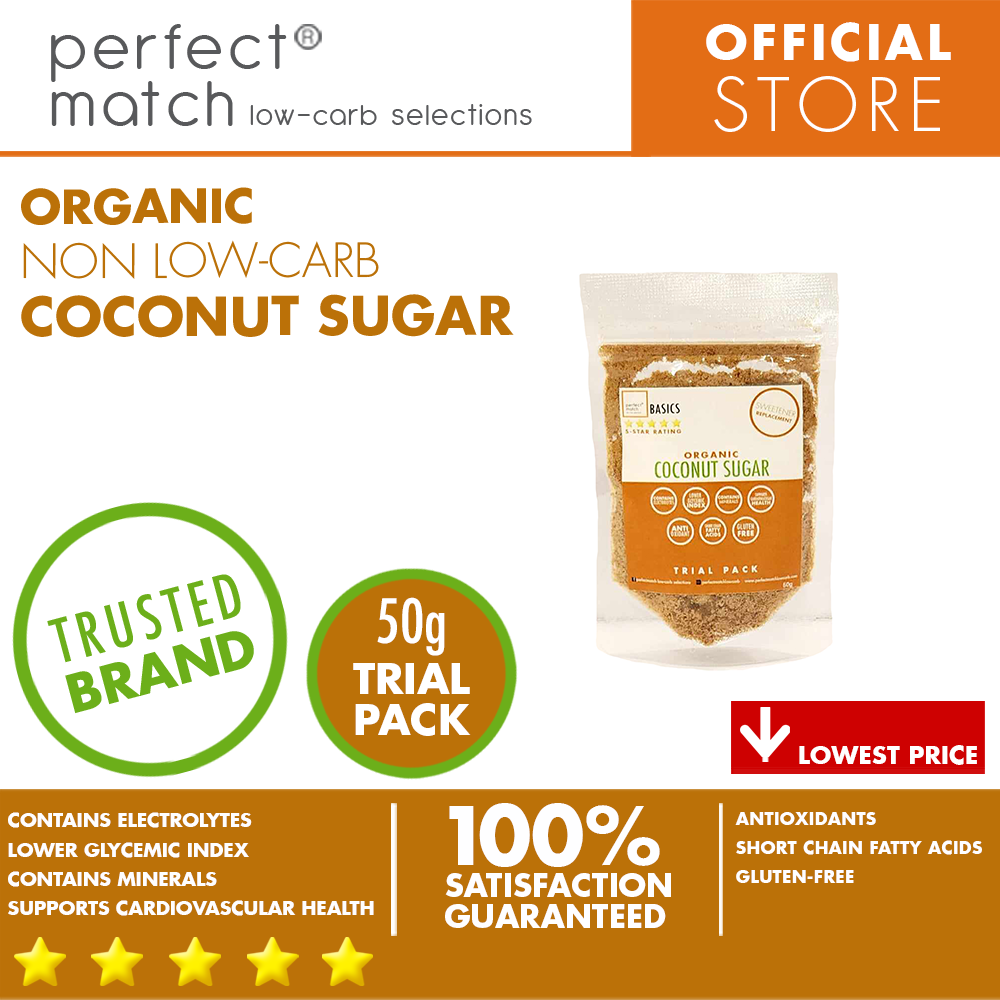 PerfectMatch Low-carb® | Coconut Sugar | Organic | Sweetener Replacement