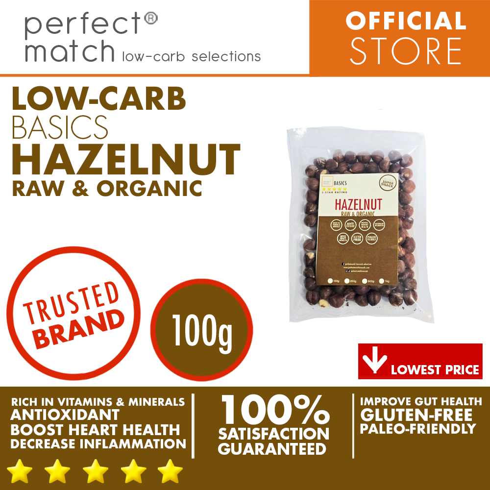 PerfectMatch Low-carb® I Raw Hazelnut I Low-carb I Keto-friendly I Gluten Free