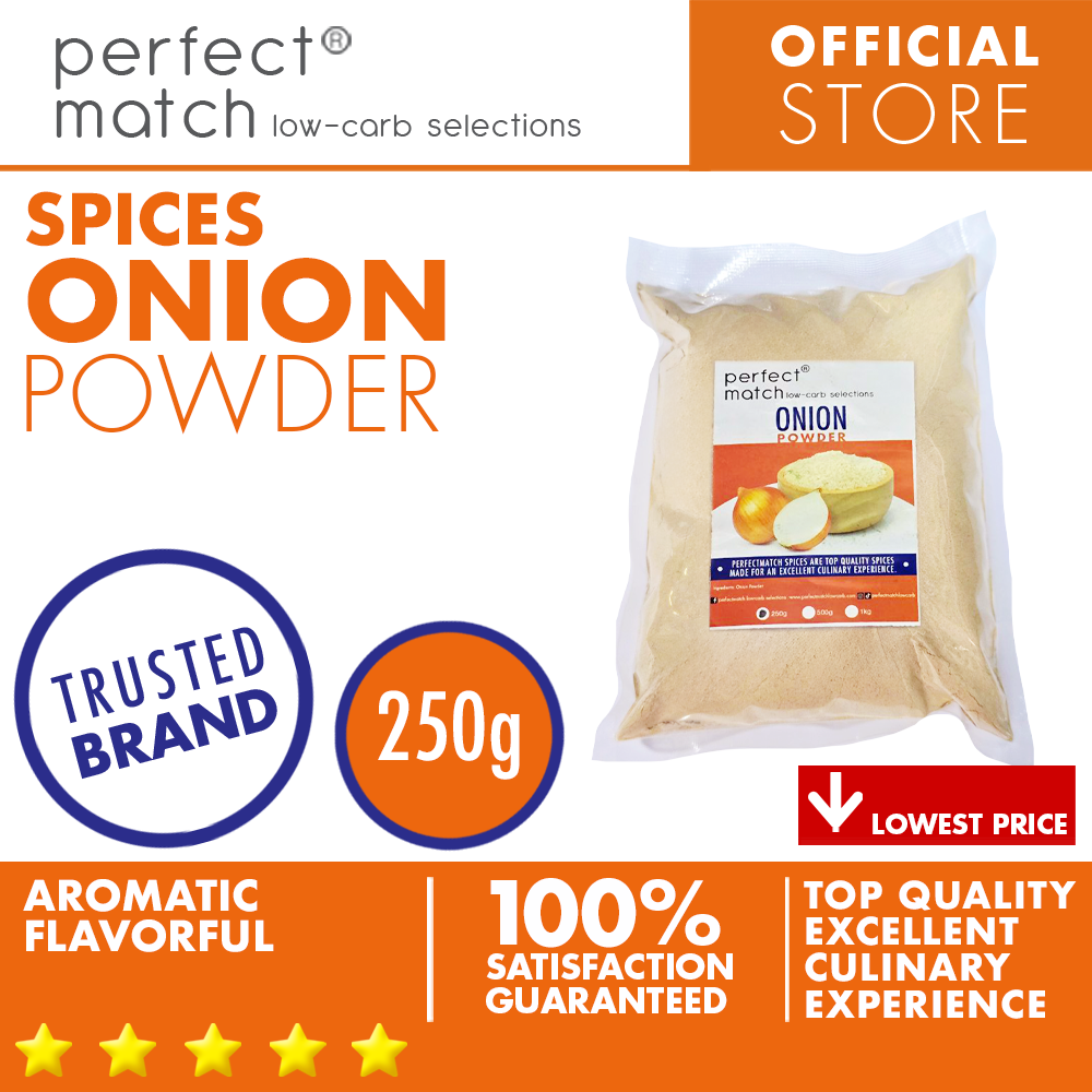 PerfectMatch Low-carb® I Onion Powder I Organic Spices I Top Quality Spices