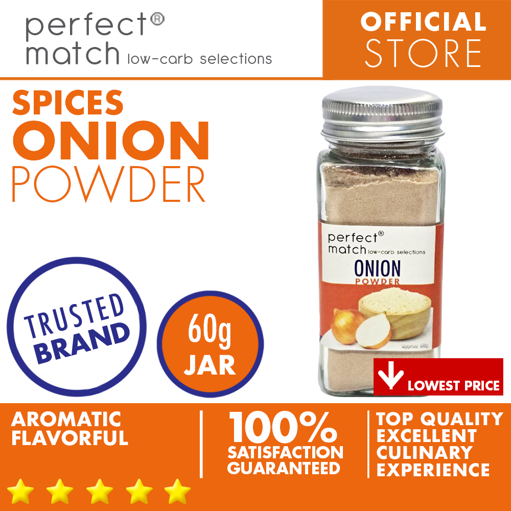 PerfectMatch Low-carb® I Onion Powder I Organic Spices I Top Quality Spices