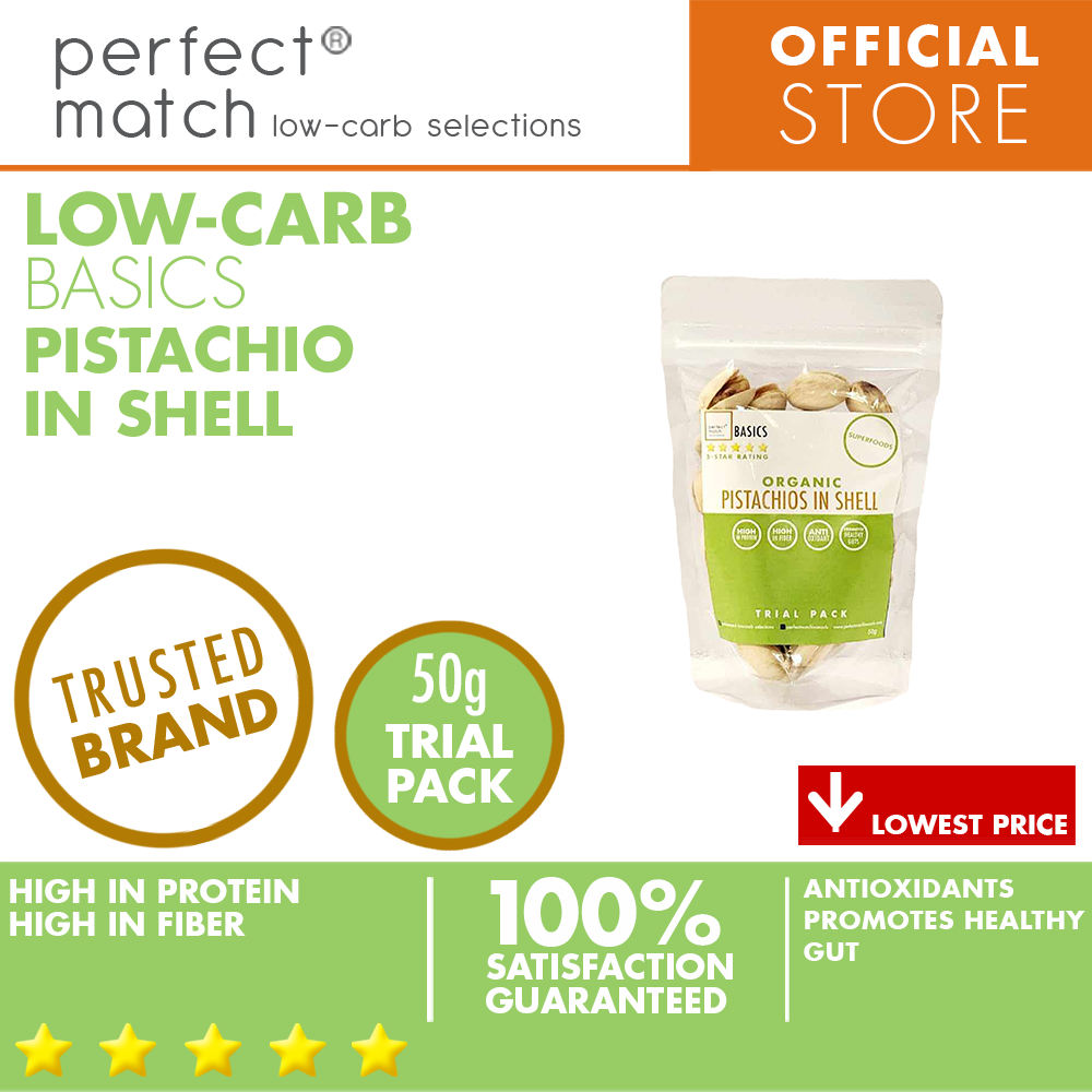 Perfectmatch Pack PerfectMatch Low-carb® | Pistachio Shelled | High in Protein | High in ...