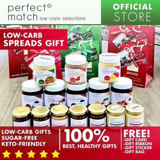 PerfectMatch Low-carb® l Healthy Gifts l Spreads Collection l Low-carb l Keto-Friendly l Sugar-Free