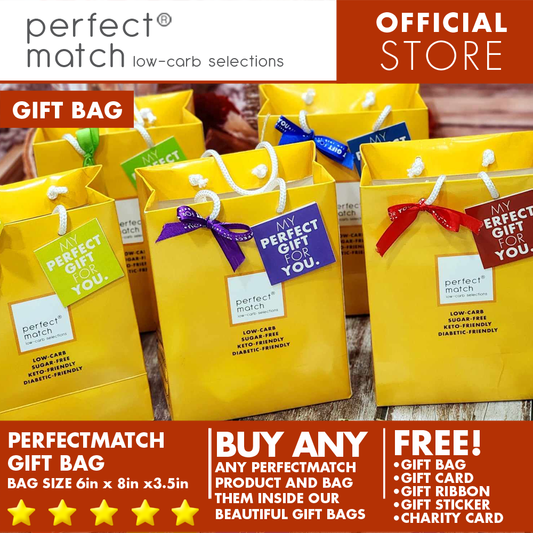 PerfectMatch Low-carb® I Gift Bag l Low-carb l Keto-Friendly l Sugar-Free