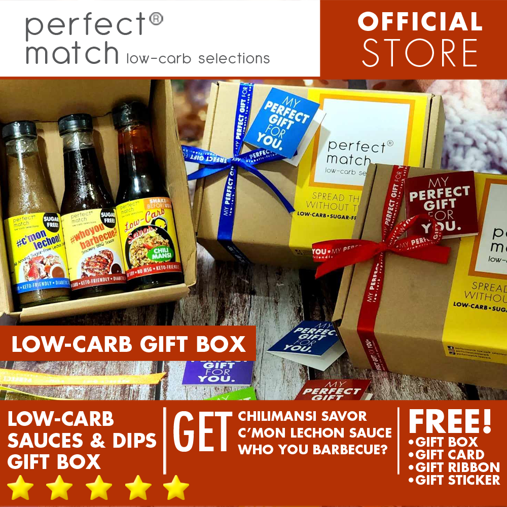 PerfectMatch Low-carb® I Healthy Gift Set l Sauces Gift Box Collection l Low-carb l Keto-Friendly l Sugar-Free