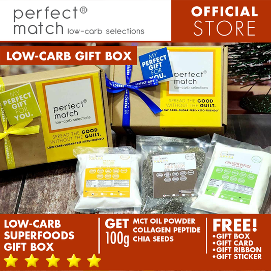 PerfectMatch Low-carb® I Healthy Gift Set l Super Foods Gift Box Collection l Low-carb l Keto-Friendly l Sugar-Free