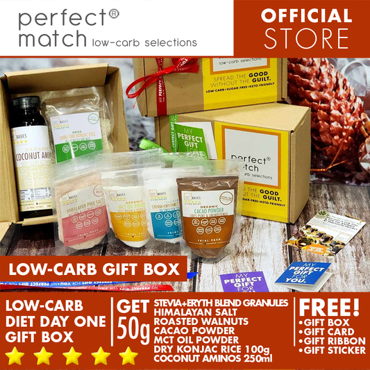 PerfectMatch Low-carb® I Healthy Gift Set l Diet Gift Box Collection l Low-carb l Keto-Friendly l Sugar-Free