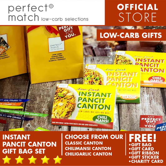 PerfectMatch Low-carb® I Healthy Gift Set l Pancit Canton Collection l Low-carb l Keto-Friendly l Sugar-Free