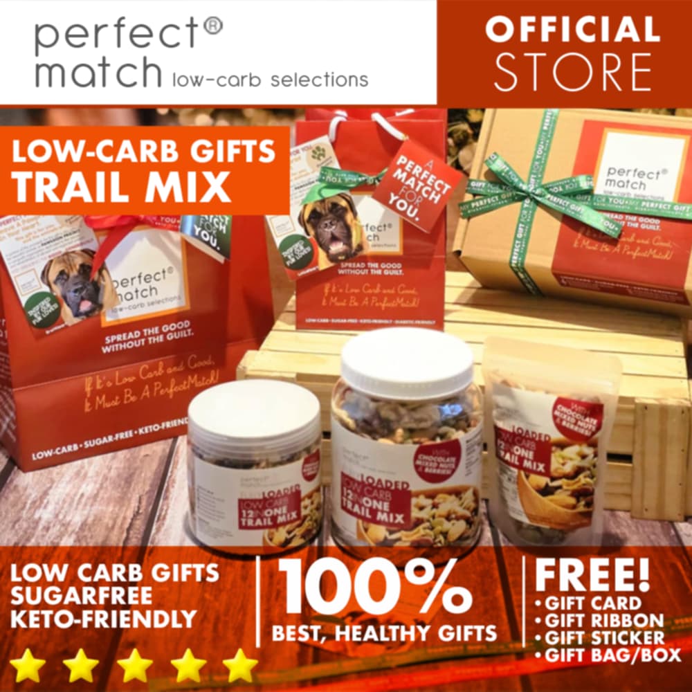 PerfectMatch Low-carb® l Healthy Gifts l Trail Mix Collection l Low-carb l Keto-Friendly l Sugar-Free