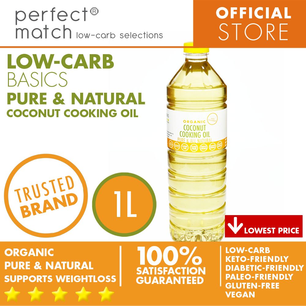 Perfectmatch Pack PerfectMatch Low-carb® l Organic Coconut Cooking Oil I Low-carb l Keto ...