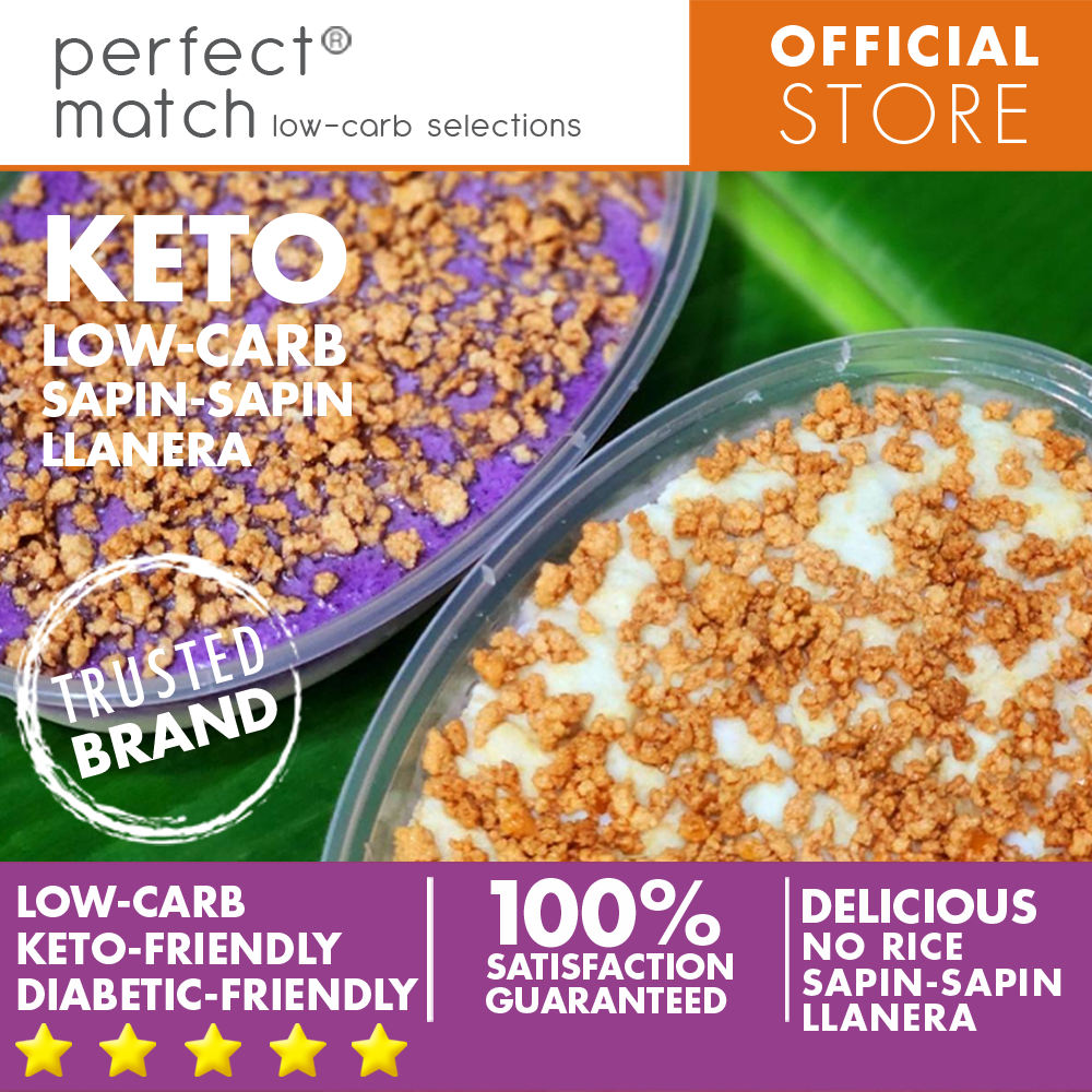 PerfectMatch Low-carb® I Keto Sapin Sapin l No Rice l Sugar-free l Llanera