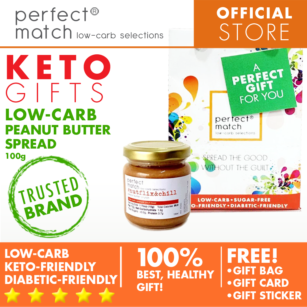 PerfectMatch Low-carb® l Healthy Gift Set l Keto Sugar-Free Spreads l 100grams
