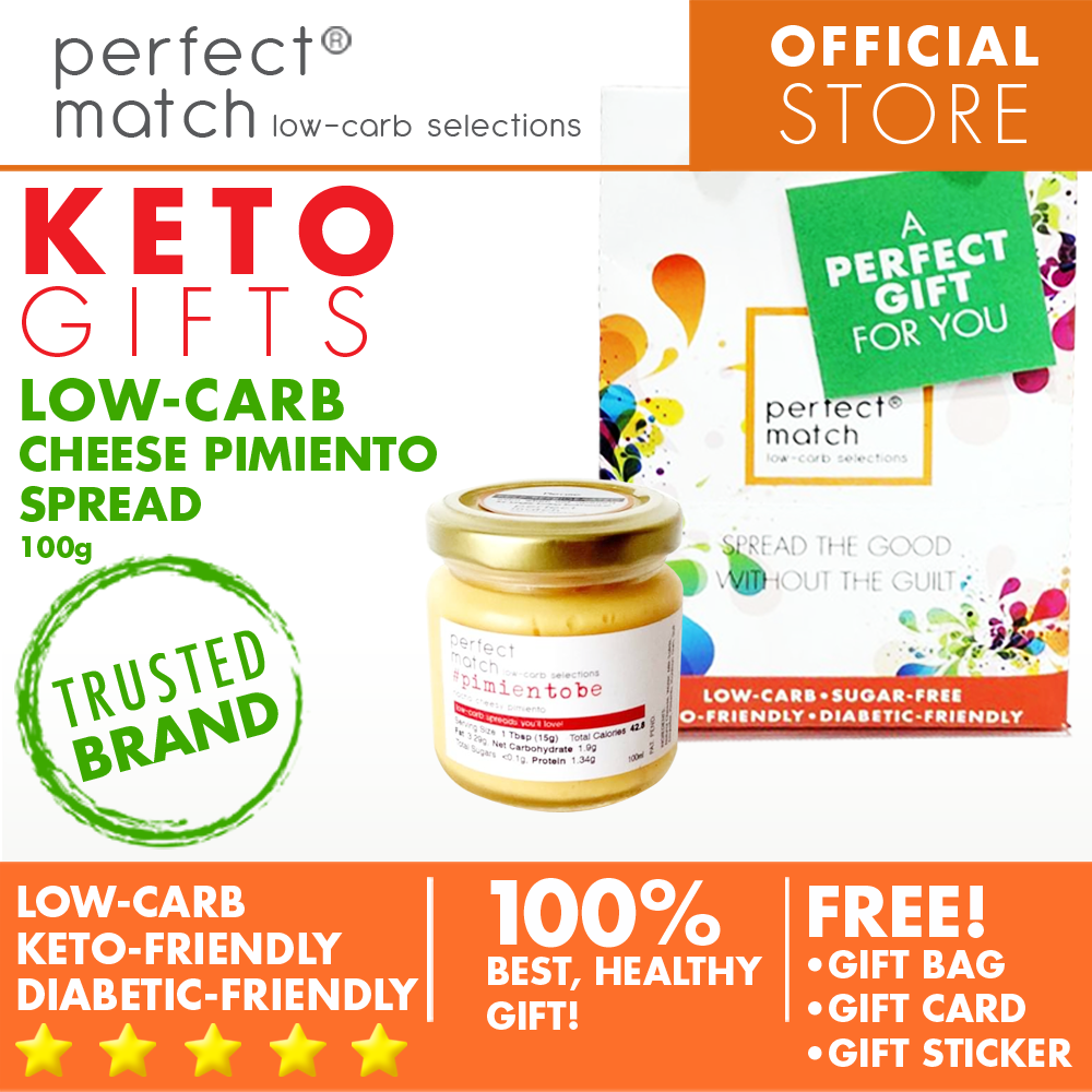 PerfectMatch Low-carb® l Healthy Gift Set l Keto Sugar-Free Spreads l 100grams
