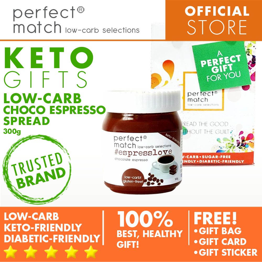 PerfectMatch Low-carb® l Healthy Gift Set l Keto Sugar-Free Spreads l 300grams