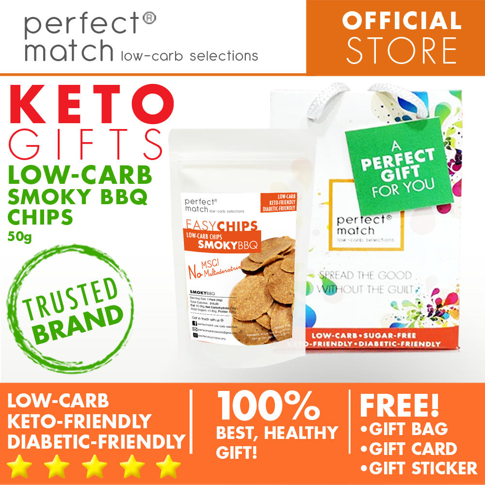 PerfectMatch Low-carb® l Healthy Gift Set l Keto Sugar-Free Chips l 50grams