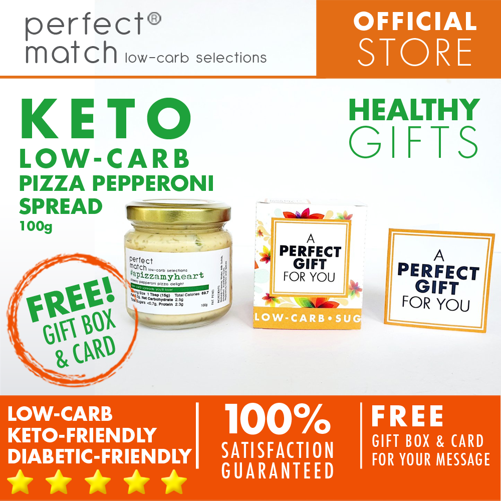 PerfectMatch Low-carb l Keto Gift l Spread Gift Set 100g l Sugarfree