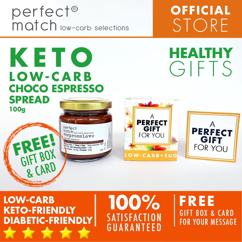 PerfectMatch Low-carb l Keto Gift l Spread Gift Set 100g l Sugarfree