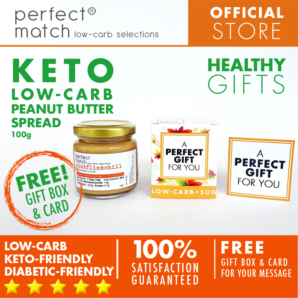 PerfectMatch Low-carb l Keto Gift l Spread Gift Set 100g l Sugarfree