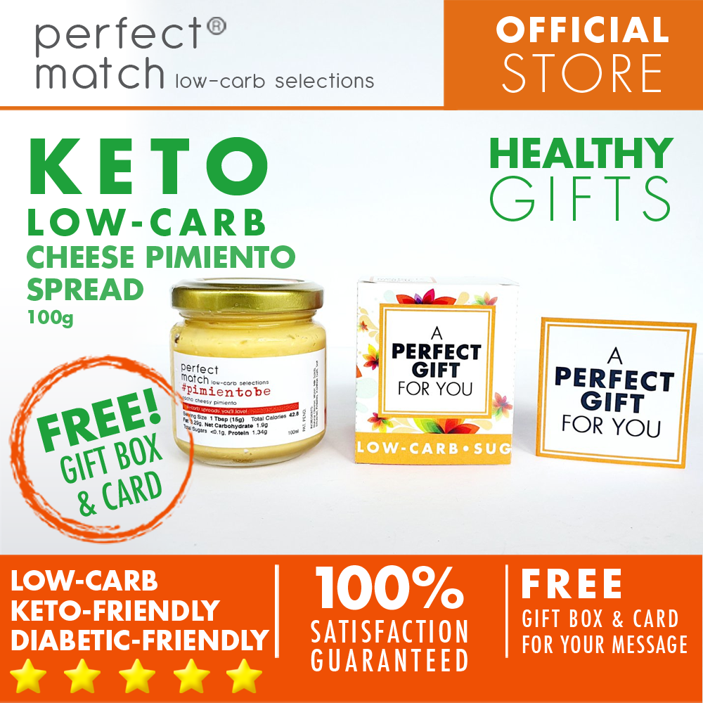 PerfectMatch Low-carb l Keto Gift l Spread Gift Set 100g l Sugarfree