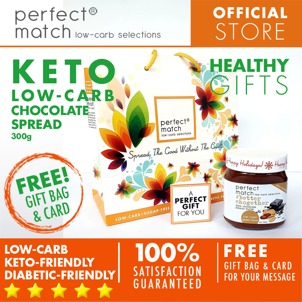 PerfectMatch Low-carb l Keto Gift l Spread Gift Set 300g l Sugarfree