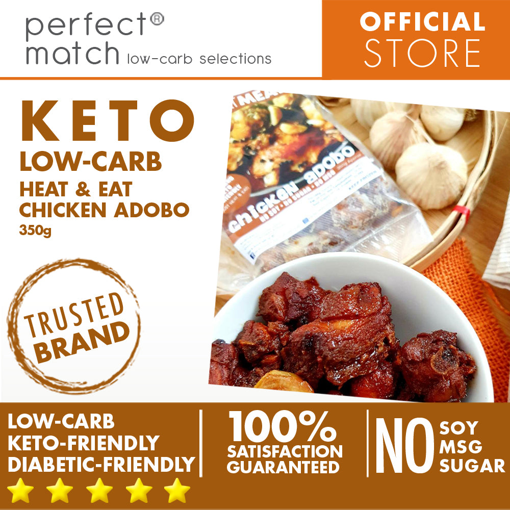 PerfectMatch Low-carb l Heat & Eat l Keto Bicol Express l  No Soy  l No Sugar l  No MSG  l 350g