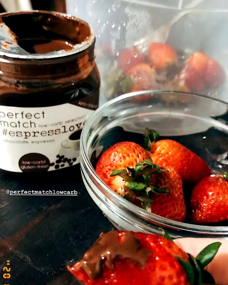 PerfectMatch Low-carb l Keto Choco Espresso Spread l Espresslove 300g l Sugarfree