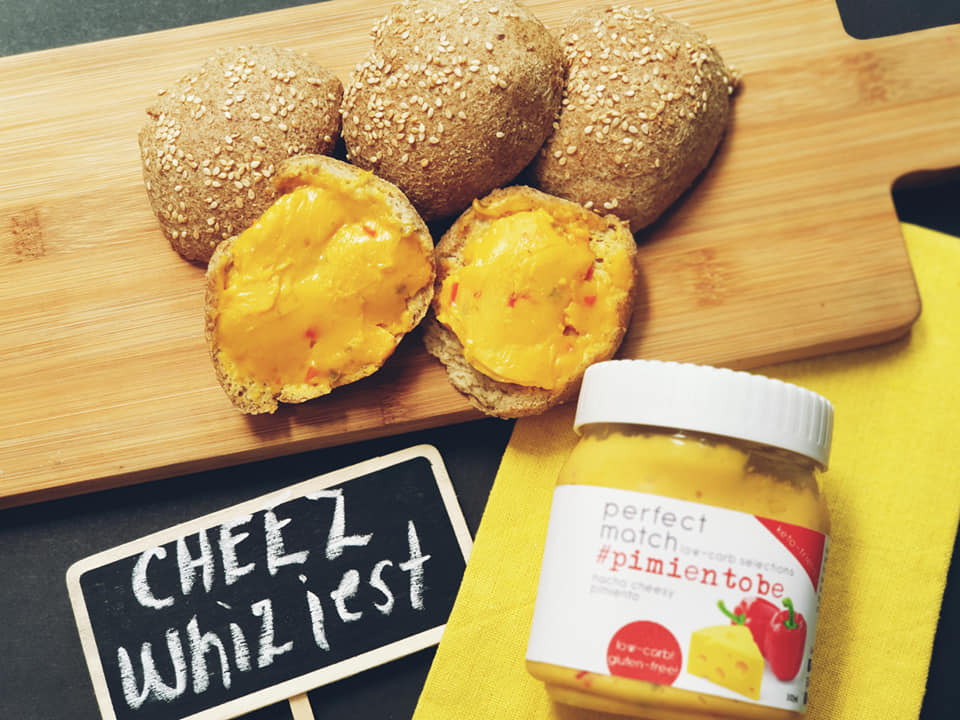 PerfectMatch Low-carb l Keto Cheesy Pimiento Spread l Pimientobe 300g l Sugarfree