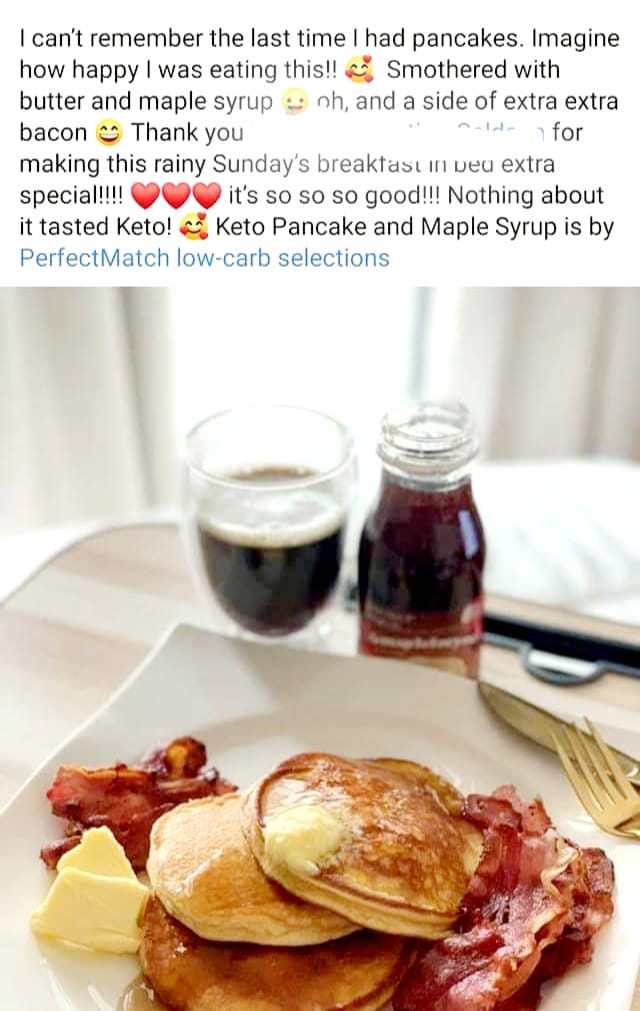 PerfectMatch Low-carb l Keto Maple Syrup l I-mapleforyou 330ml l Sugarfree