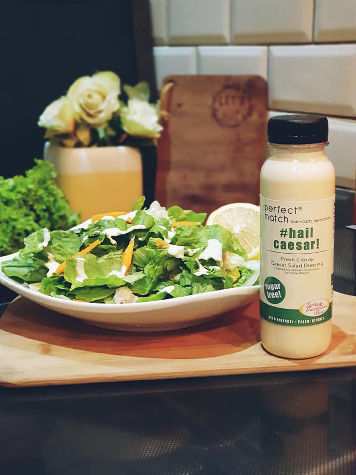 PerfectMatch Low-carb l Keto Caesar Salad Dip & Dressing l Hail Caesar 300ml l Sugarfree