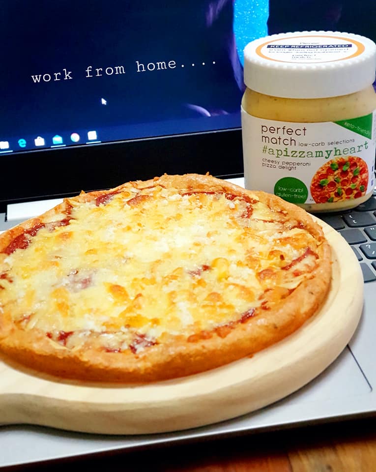 PerfectMatch Low-carb l Keto Pizza Pepperoni Spread l Apizzamyheart 300g l Sugarfree