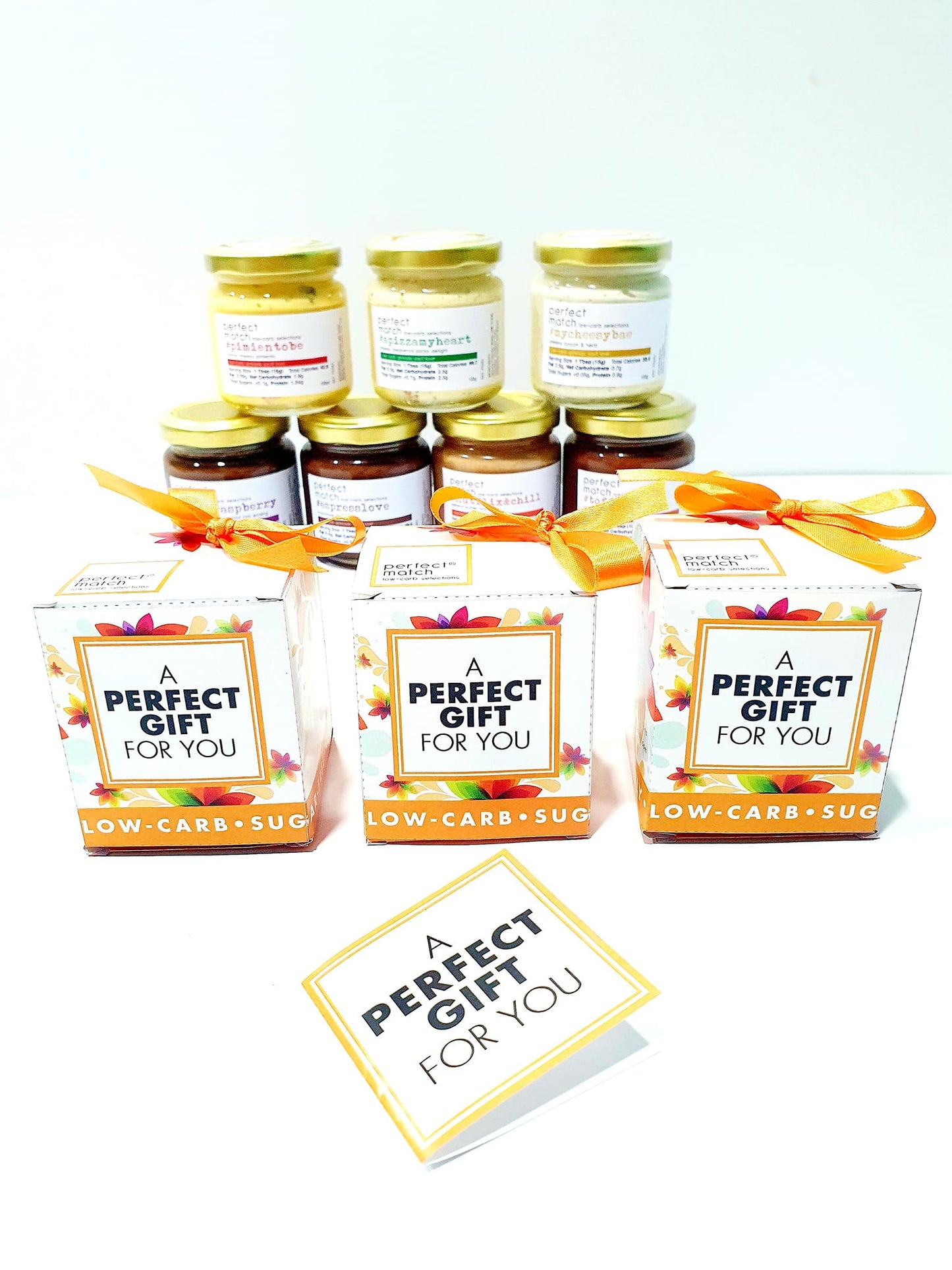 PerfectMatch Low-carb l Keto Gift l Spread Gift Set 100g l Sugarfree