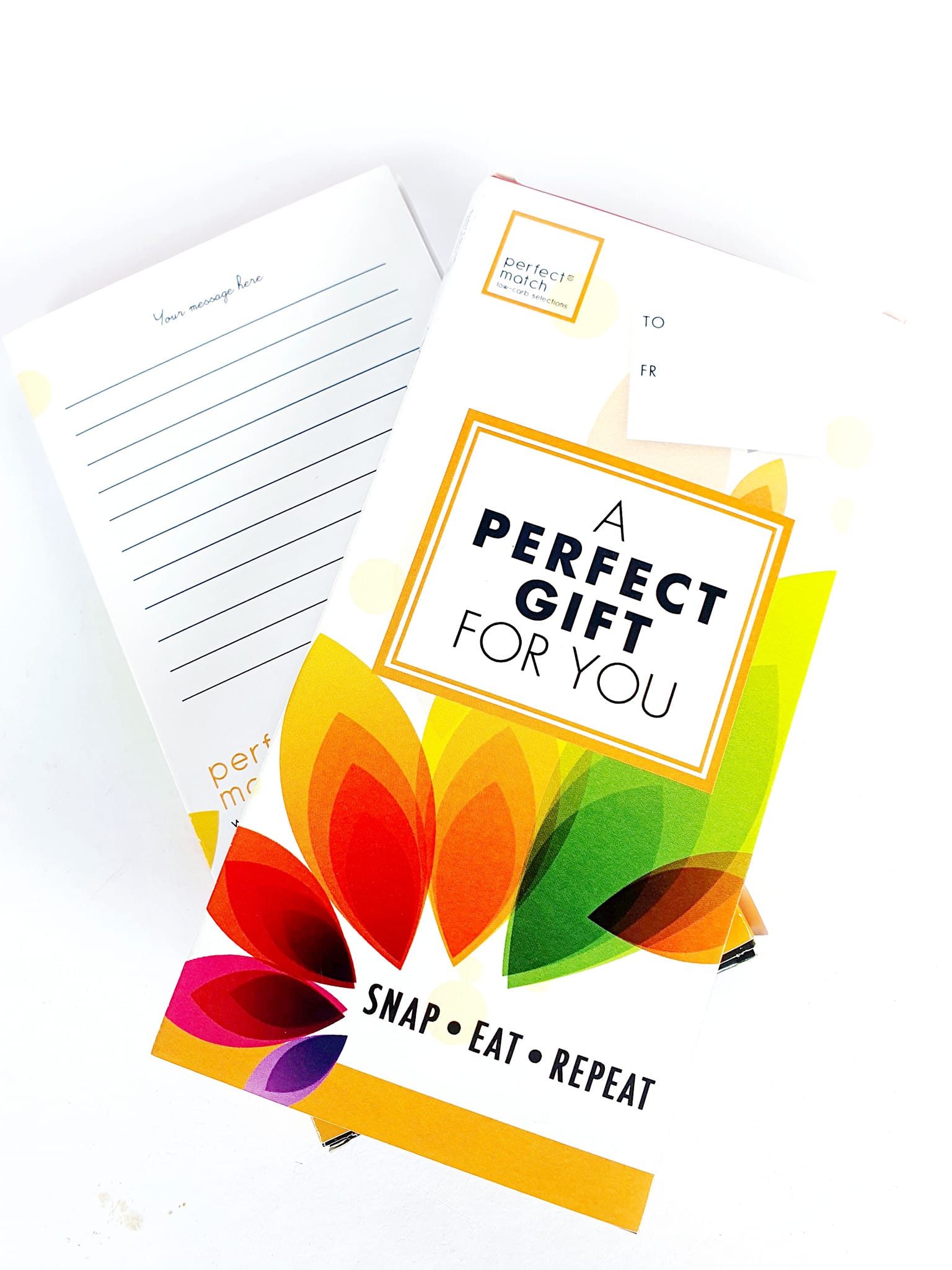 PerfectMatch Low-carb l Keto Gift l Chocolate Gift Set 90g l Sugarfree