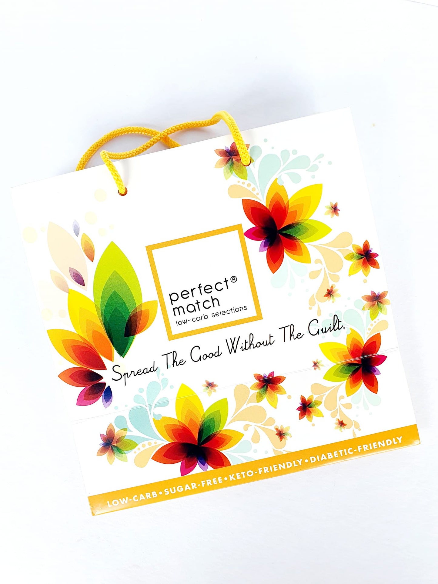 PerfectMatch Low-carb l Colorful Keto Gift Bag and Gift Card