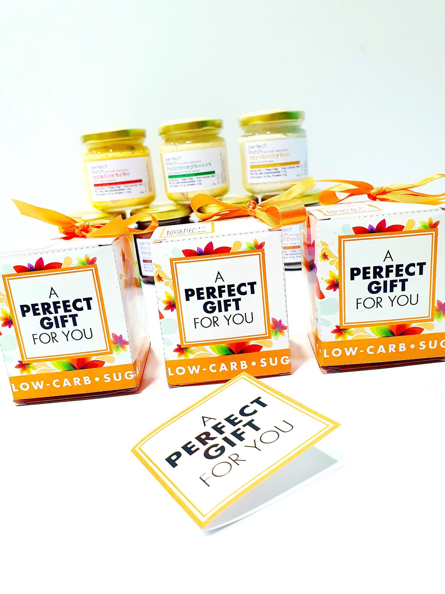 PerfectMatch Low-carb l Keto Gift l Spread Gift Set 100g l Sugarfree