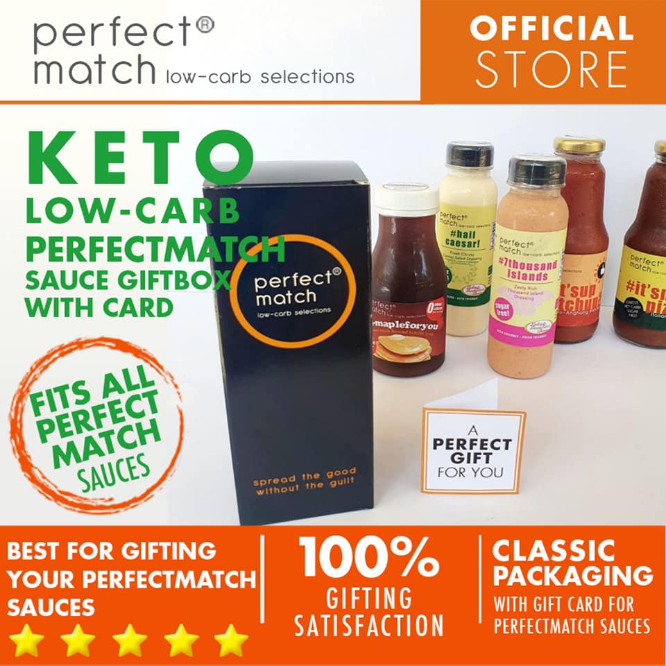 PerfectMatch Low-carb l Keto Gift Box and Gift Card for Sauces