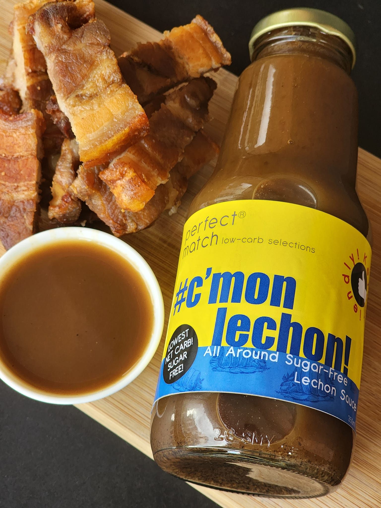 PerfectMatch Low-carb® l Keto Sugar-Free Lechon Sauce l C’mon Lechon l Vegan-friendly