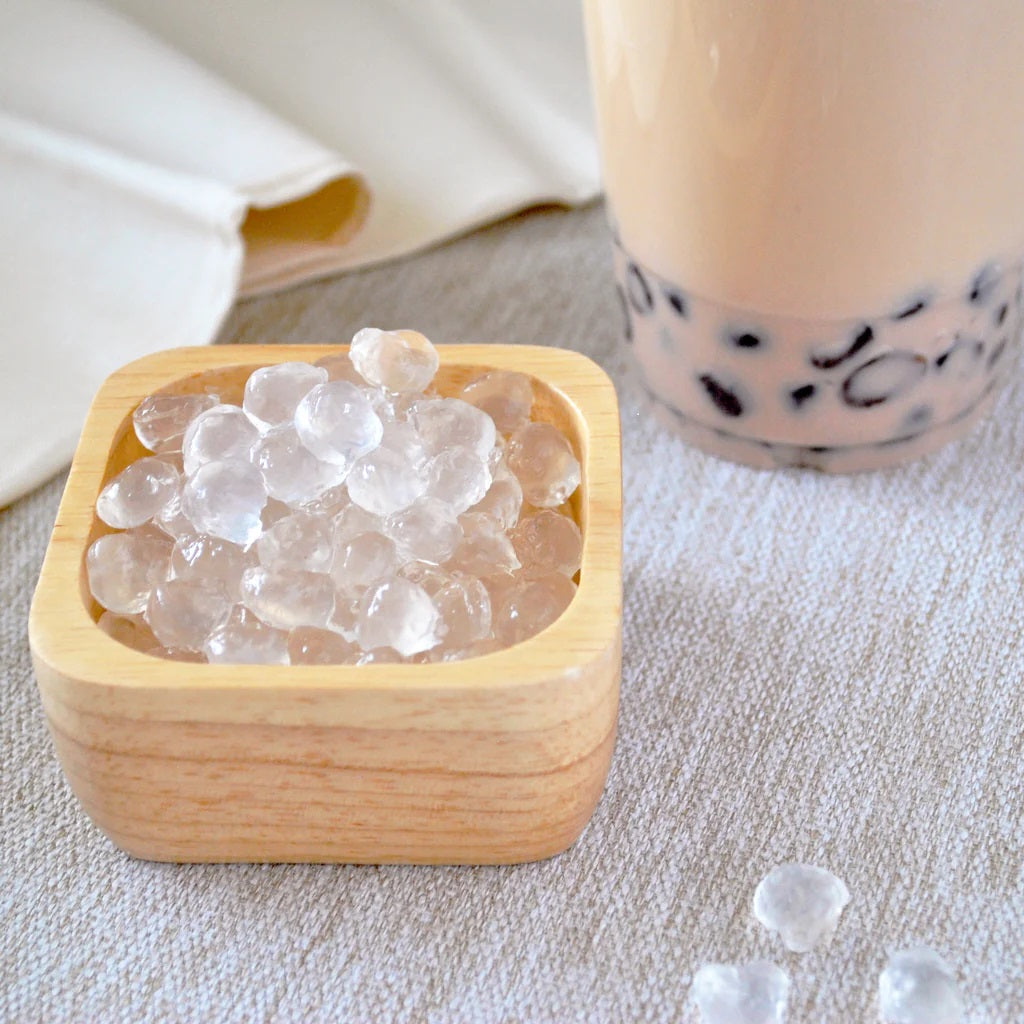 PerfectMatch Low-carb® l Shirataki Konjac Boba Milk Tea Pearls I Low-carb l Keto-Friendly l Paleo-Friendly l Gluten-Free l Diabetic- Friendly l Vegan l Good Source of Fiber l Boba Milk Tea Pearls Alternative